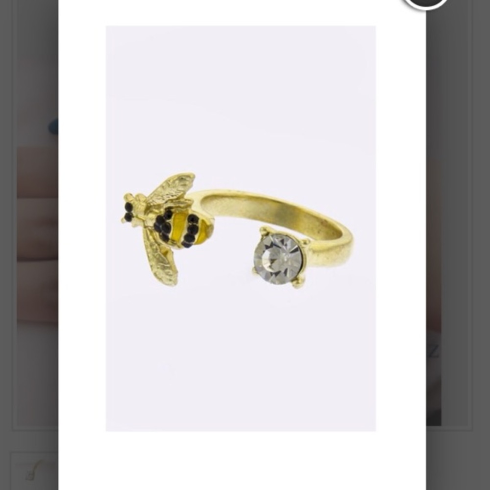 Bee Cuff & Ring Set - Picture 3 of 4